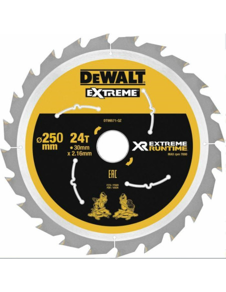 Dewalt Dt99573 Ostrze Do Piły Tarczowej 25 Cm 1 Szt.