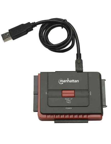 Manhattan 179195 Stacja Dokująca Usb Typu-A Czarny