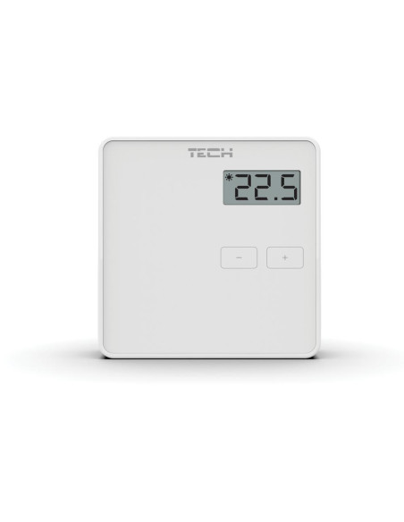 Sterownik Pomieszczeniowy Tech St-294V1, Przewodowy, Biały