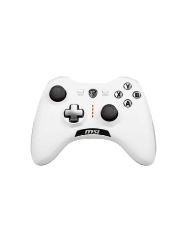 Msi Force Gc20 V2 Biały Usb 2.0 Gamepad Analogowa/Cyfrowa Android, Pc