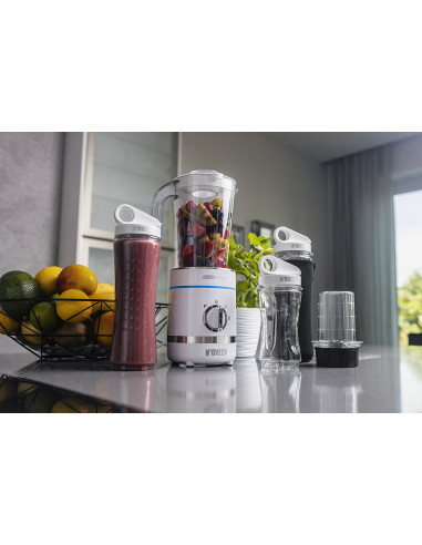 Blender Noveen Sport Mix & Fit Sb2100 Xline White Kielich