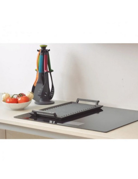 Grill Elektryczny Cata Bbq Do Kuchni Indukcyjnej, 22.8 X 43.2 X 3.8 Cm, Czarny