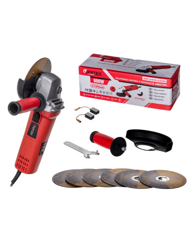 Szlifierka Kątowa Vertex Vsk12502V 900W