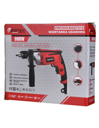 Vertex Wiertarka Udarowa 900W