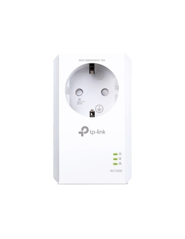Av1000 Powerline Starter Kit/Gigabit Passthrough