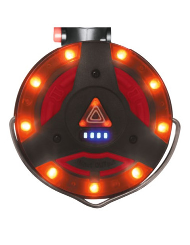 Yato Yt-08579 Latarka Czarny, Czerwony, Biały Latarka Ręczna Led