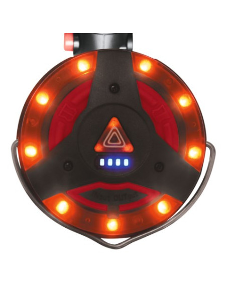 Yato Yt-08579 Latarka Czarny, Czerwony, Biały Latarka Ręczna Led
