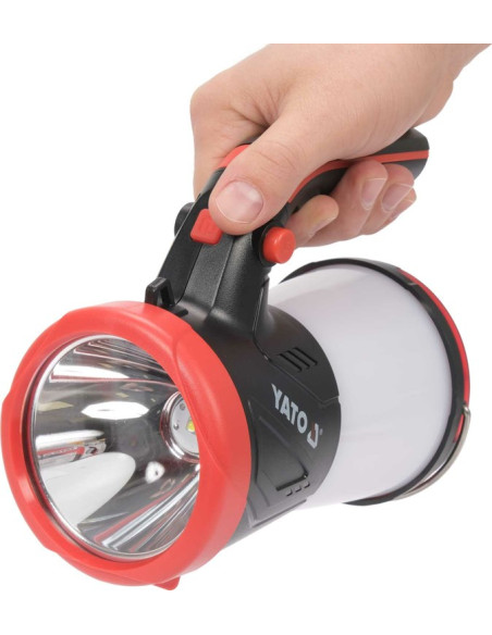 Yato Yt-08579 Latarka Czarny, Czerwony, Biały Latarka Ręczna Led
