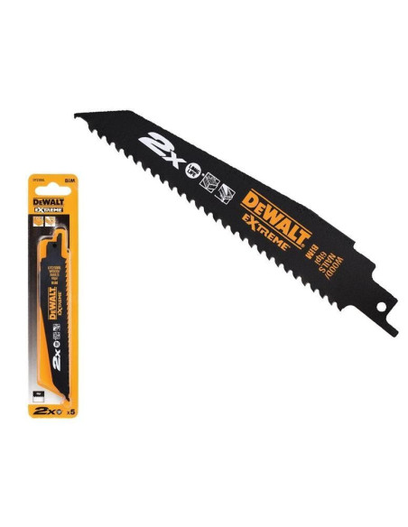 Dewalt Dt2314L-Qz Wyrzynarka, Piła Wyrzynarkowa Oraz Ostrze Do Piły Tarczowej Brzeszczot Do Piły 5 Szt.