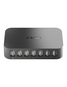 D-Link Dub-H7 Usb 2.0 Type-C 480 Mbit/S Czarny