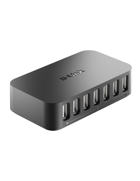 D-Link Dub-H7 Usb 2.0 Type-C 480 Mbit/S Czarny