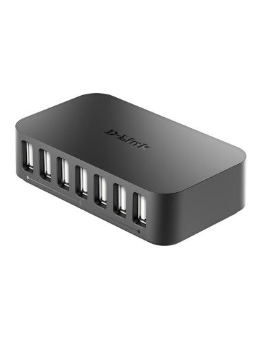 D-Link Dub-H7 Usb 2.0 Type-C 480 Mbit/S Czarny