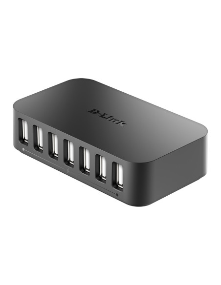 D-Link Dub-H7 Usb 2.0 Type-C 480 Mbit/S Czarny