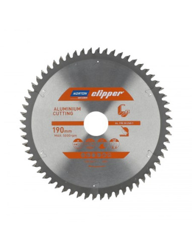 Norton Piła Tarczowa 216Mm X 30Mm X 80Z Aluminum (2,6/1,8)
