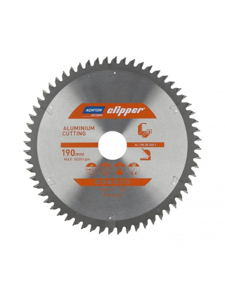 Norton Piła Tarczowa 216Mm X 30Mm X 80Z Aluminum (2,6/1,8)
