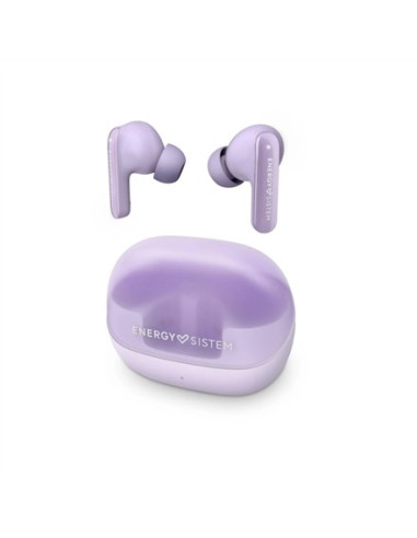 Słuchawki Bezprzewodowe Energy Sistem True Wireless Earphones Serenity Anc Z Mikrofonem, Bluetooth, Kolor Lawendowy, Anc