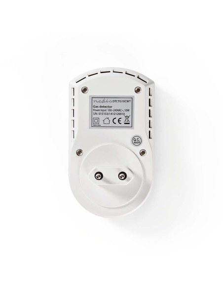 Nedis Dtctg10Cwt Detektor Gazu Lpg, Gaz Naturalny