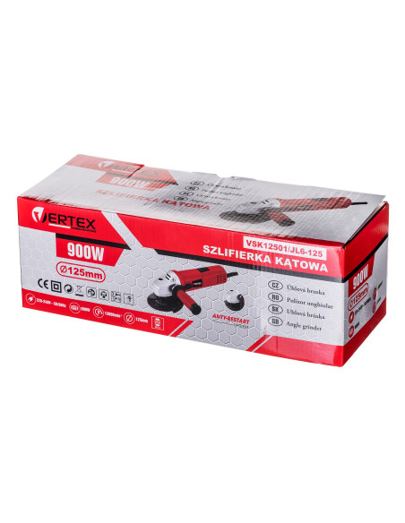 Szlifierka Kątowa Vertex Vsk12501 900W