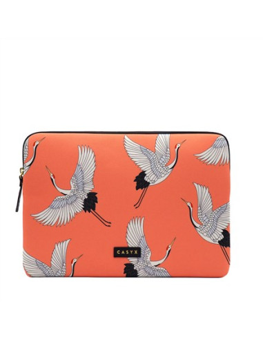 Casyx | Slvs-000006 | Casyx Na Macbooka | Pasuje Do Rozmiaru 13 "/14 " | Rękaw | Żurawie Koralowe | Nieprzemakalny