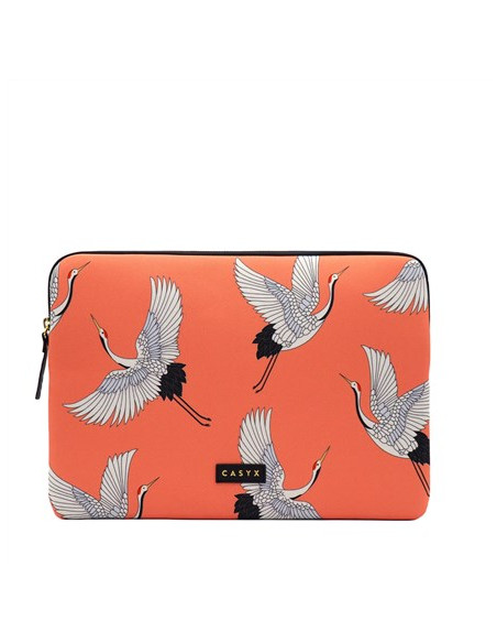 Casyx | Slvs-000006 | Casyx Na Macbooka | Pasuje Do Rozmiaru 13 "/14 " | Rękaw | Żurawie Koralowe | Nieprzemakalny