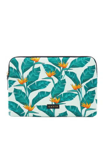 Casyx | Slvs-000008 | Casyx Na Macbooka | Pasuje Do Rozmiaru 13 "/14 " | Rękaw | Rajskie Ptaki | Nieprzemakalny
