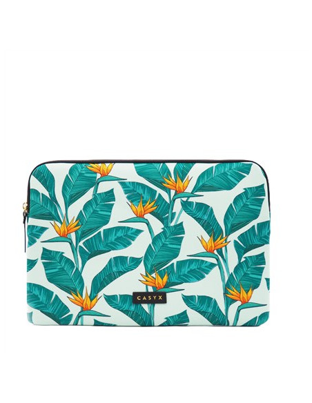 Casyx | Slvs-000008 | Casyx Na Macbooka | Pasuje Do Rozmiaru 13 "/14 " | Rękaw | Rajskie Ptaki | Nieprzemakalny
