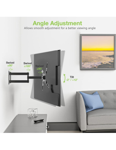 Techly Uchwyt Ścienny Tv Led/Lcd 23-55 Cali 45Kg O