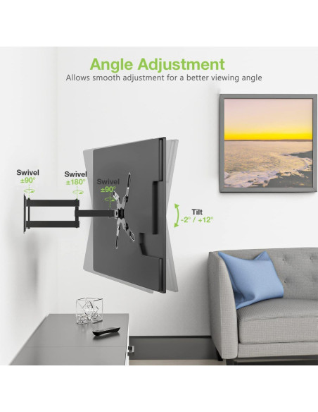 Techly Uchwyt Ścienny Tv Led/Lcd 23-55 Cali 45Kg O