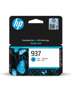 Hp Oryginalny Wkład Z Błękitnym Atramentem 937 2
