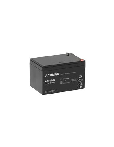 Bateria 12V 12Ah Vrla Am12-12 Acumax Emu