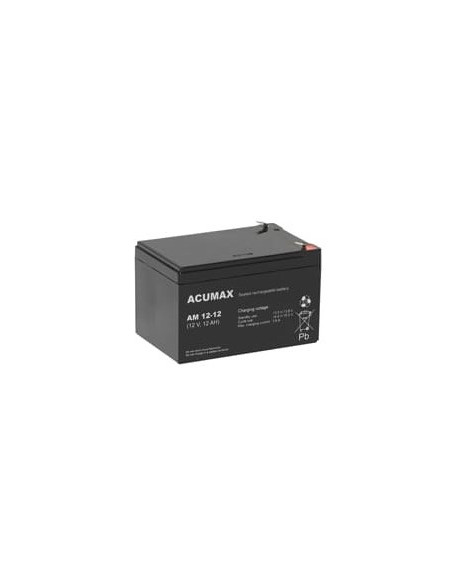 Bateria 12V 12Ah Vrla Am12-12 Acumax Emu