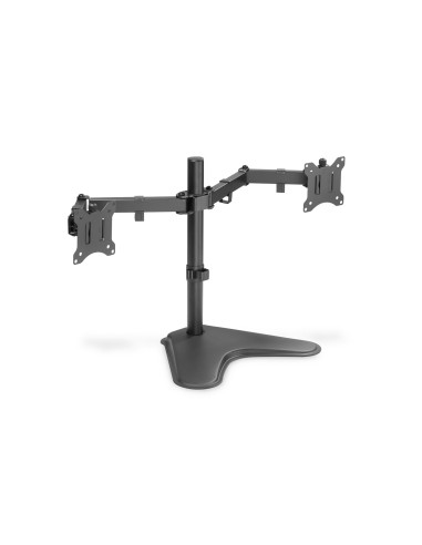 Digitus Stojak Biurkowy Podwójny 2Xlcd Max. 32" Max. 2X 8Kg Uchyl.-Obrot Quick-Release Da-90401