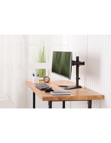 Digitus Stojak Biurkowy Podwójny 2Xlcd Max. 32" Max. 2X 8Kg Uchyl.-Obrot Quick-Release Da-90401