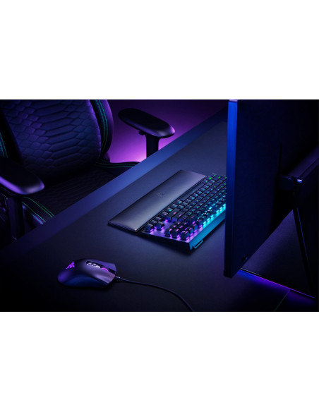 Razer Rc21-01710100-R3M1 Podkładka Pod Nadgarstek Sztuczna Skóra, Pianka Termoelastyczna Czarny