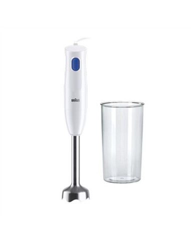 Braun Multiquick 1 Mq10.001M 0,6 L Blender Immersyjny 450 W Niebieski, Biały