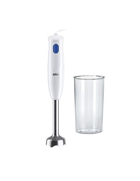 Braun Multiquick 1 Mq10.001M 0,6 L Blender Immersyjny 450 W Niebieski, Biały
