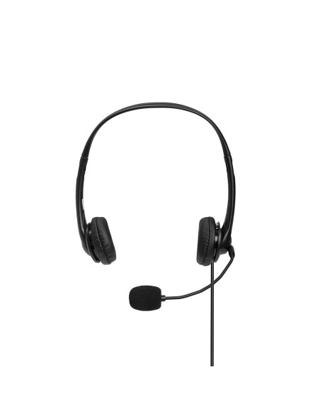 Lindy 42870 Słuchawki/Zestaw Słuchawkowy Przewodowa Opaska Na Głowę Połączenia/Muzyka Usb Typu-A Czarny