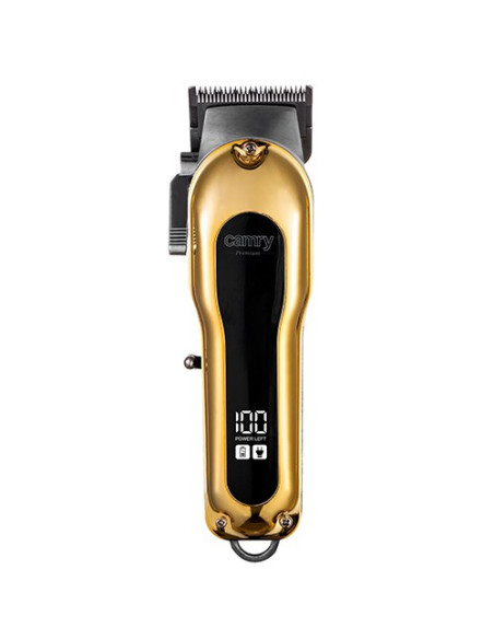 Camry Hair Clipper With Lcd Display | Cr 2844 | Cordless | Number Of Length Steps 4 | Gold