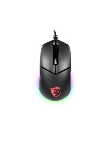 Mysz Msi Clutch Gm11 (Optyczna  5000 Dpi  Kolor Czarny)