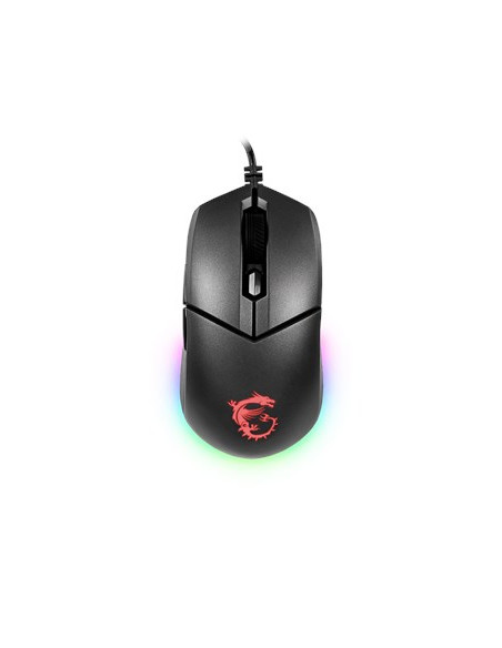 Mysz Msi Clutch Gm11 (Optyczna  5000 Dpi  Kolor Czarny)