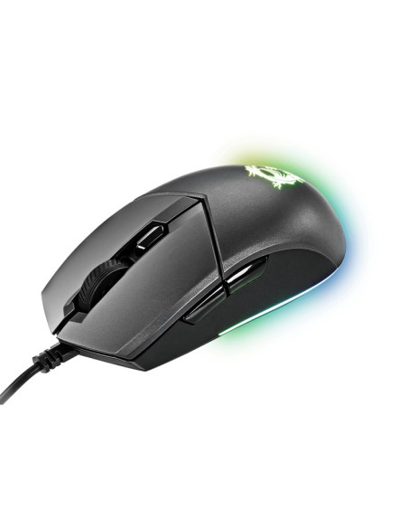 Mysz Msi Clutch Gm11 (Optyczna  5000 Dpi  Kolor Czarny)