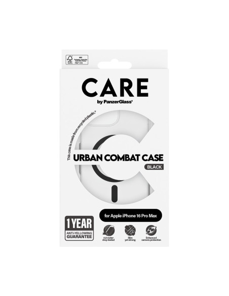 Panzerglass Care By Pg Blk Magsafe Iphone16 6.9 Pro Pokrowiec Na Telefon Komórkowy Przezroczysty