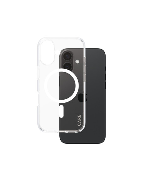 Panzerglass Care By Pg White Magsafe Iphone16 6.1 Pokrowiec Na Telefon Komórkowy Przezroczysty