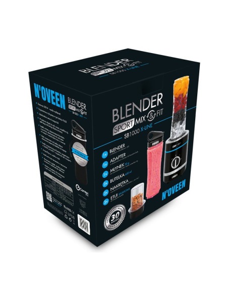 Blender Noveen Sport Mix & Fit Sb1000 Xline