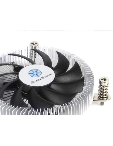 Silverstone Sst-Nt07-115X System Chłodzenia Komputerów Chipset Chlodnica/Wentylator 8 Cm Czarny, Metaliczny