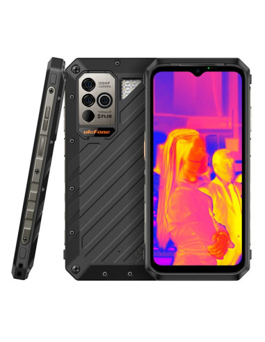 Ulefone Armor 18T 16,7 Cm (6.58") Dual Sim Android 12 5G Usb Type-C 12 Gb 256 Gb 9600 Mah Czarny