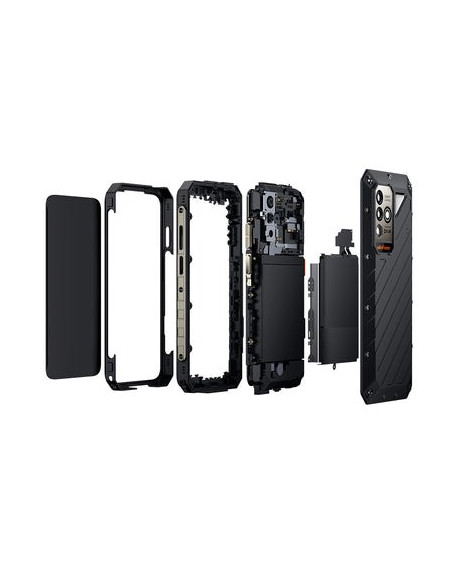 Ulefone Armor 18T 16,7 Cm (6.58") Dual Sim Android 12 5G Usb Type-C 12 Gb 256 Gb 9600 Mah Czarny