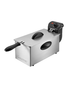 Frytownica Clatronic Fr 3586 (3 L  2000W  Kolor Srebrny)