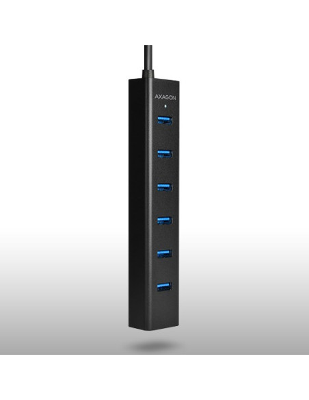 Axagon Hue-Sa7Bp Hub 7-Portowy
