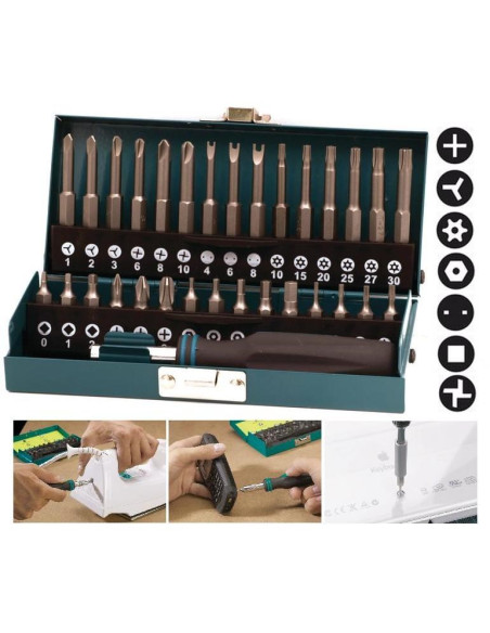 Wolfcraft Gmbh 1386000 Końcówka Wkrętakowa 31 Szt.
